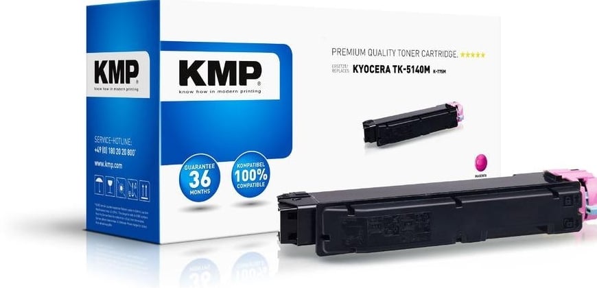 KMP K-T75M Magenta - Compatibel toner met Kyocera TK5140/TK-5140