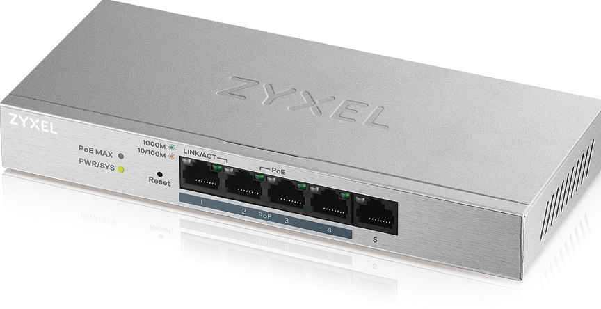 Zyxel GS1200-5HP v2 - Switch