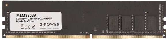 2-POWER MEM9203A - Geheugen - DDR4 - 8 GB: 1 x 8 GB - 288-PIN - 2666