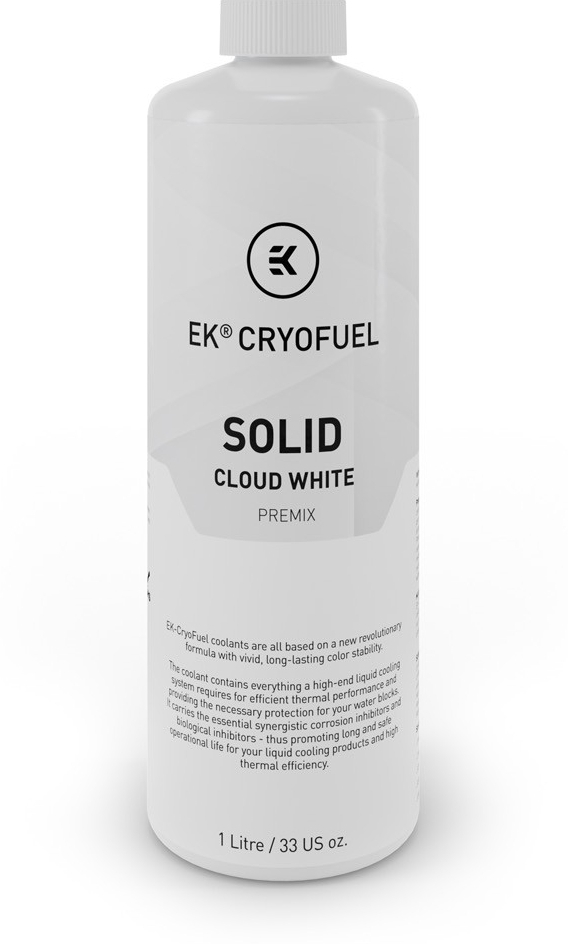 EKWB EK-CryoFuel Solid Cloud White (Premix) - Koelvloeistof - 1000