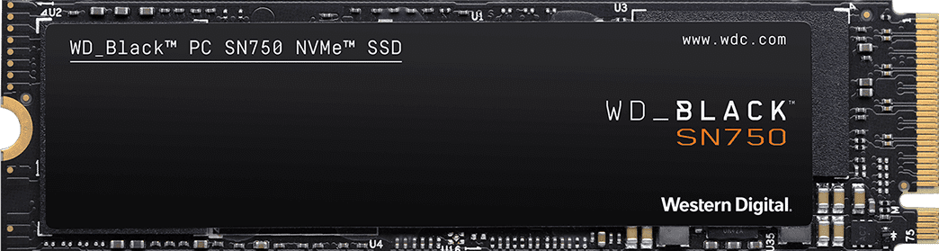 WD Black SN750 NVMe SSD 2TB - Solid state drive
