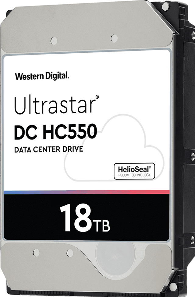 WESTERN DIGITAL WD Ultrastar DC HC550 WUH721818AL5204 - Vaste schijf