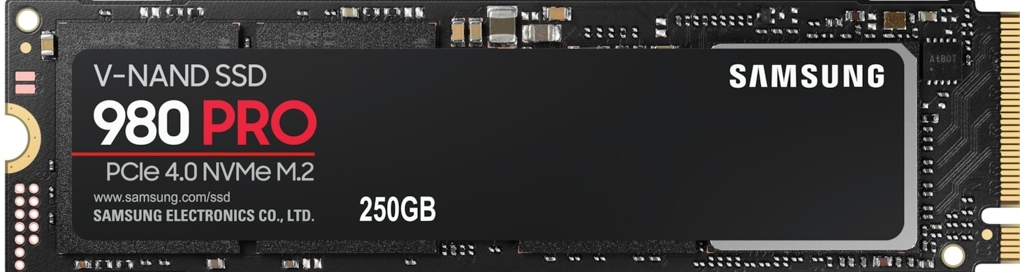 Samsung 980 PRO NVMe - Interne SSD M.2 PCIe - 250 GB