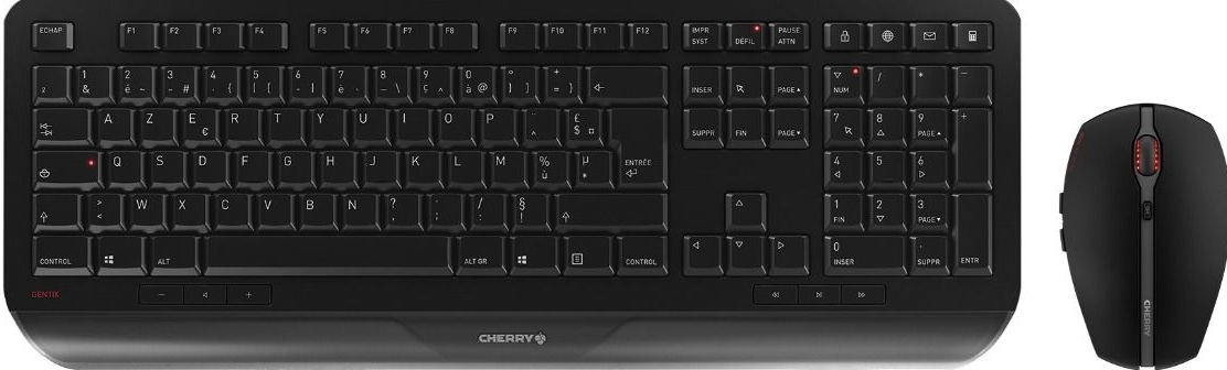 CHERRY Gentix Desktop - Toetsenbord en muis set