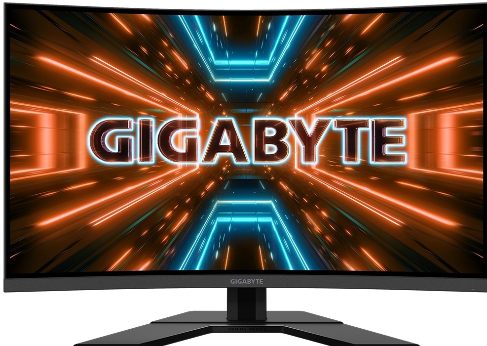 Gigabyte G32QC A - LED-Monitor - Gebogen (1500R) - 31.5" - VA - 2560 x 1440 QHD - 165 Hz - 1 ms - 350 cd/m²