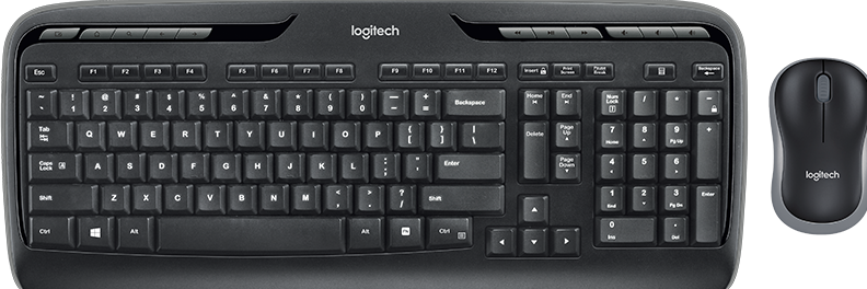 Logitech Wireless Combo MK330 - Toetsenbord en muis set