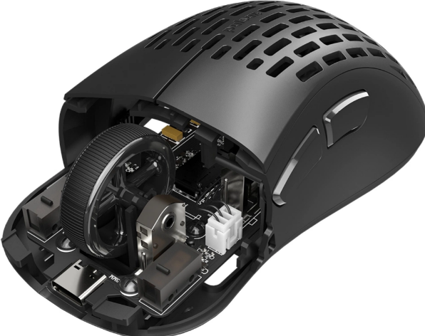 PULSAR Xlite Wireless V2 Mini Black - Muis - optisch - rechtshandig