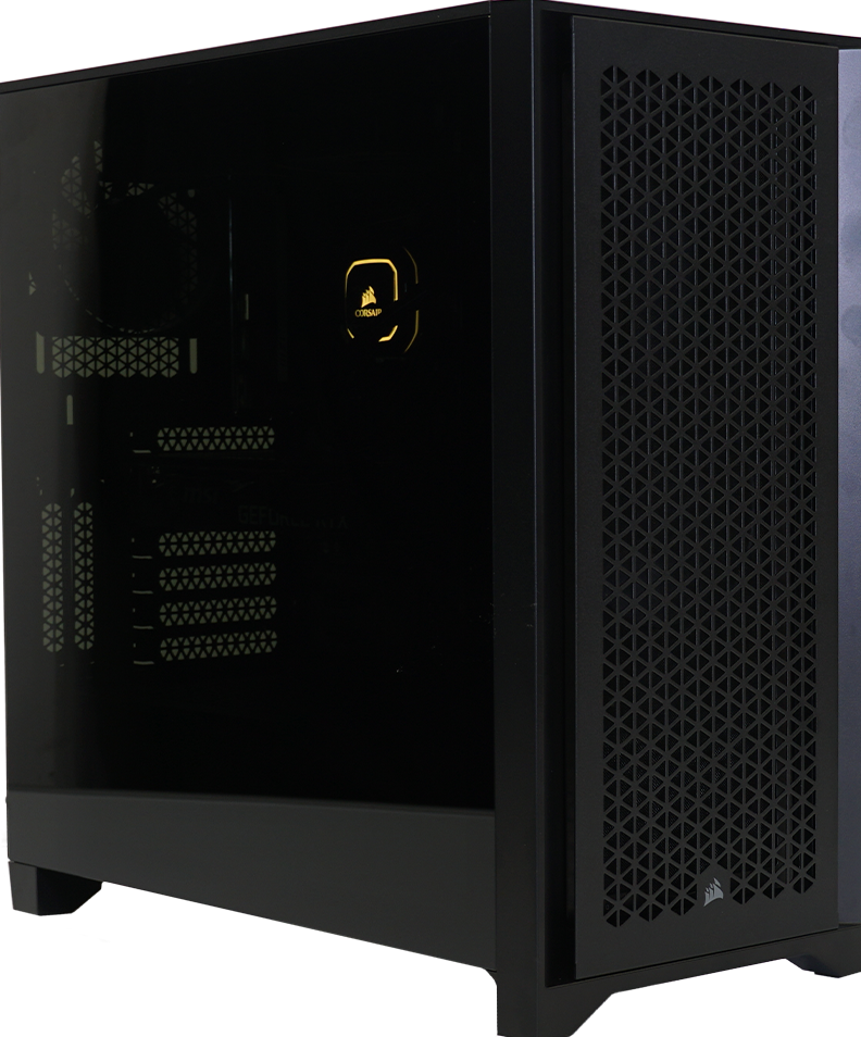 Azerty Gaming Gold Stealth iCUE Certified - Gaming PC met Windows