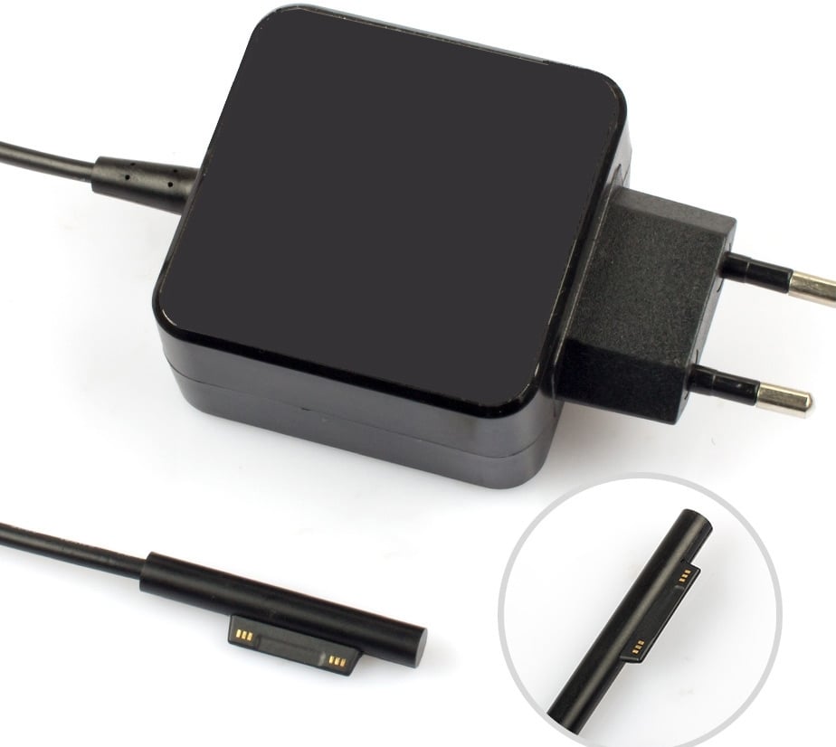 MicroSpareparts Mobile Ac Adapter - voor de surface pro III