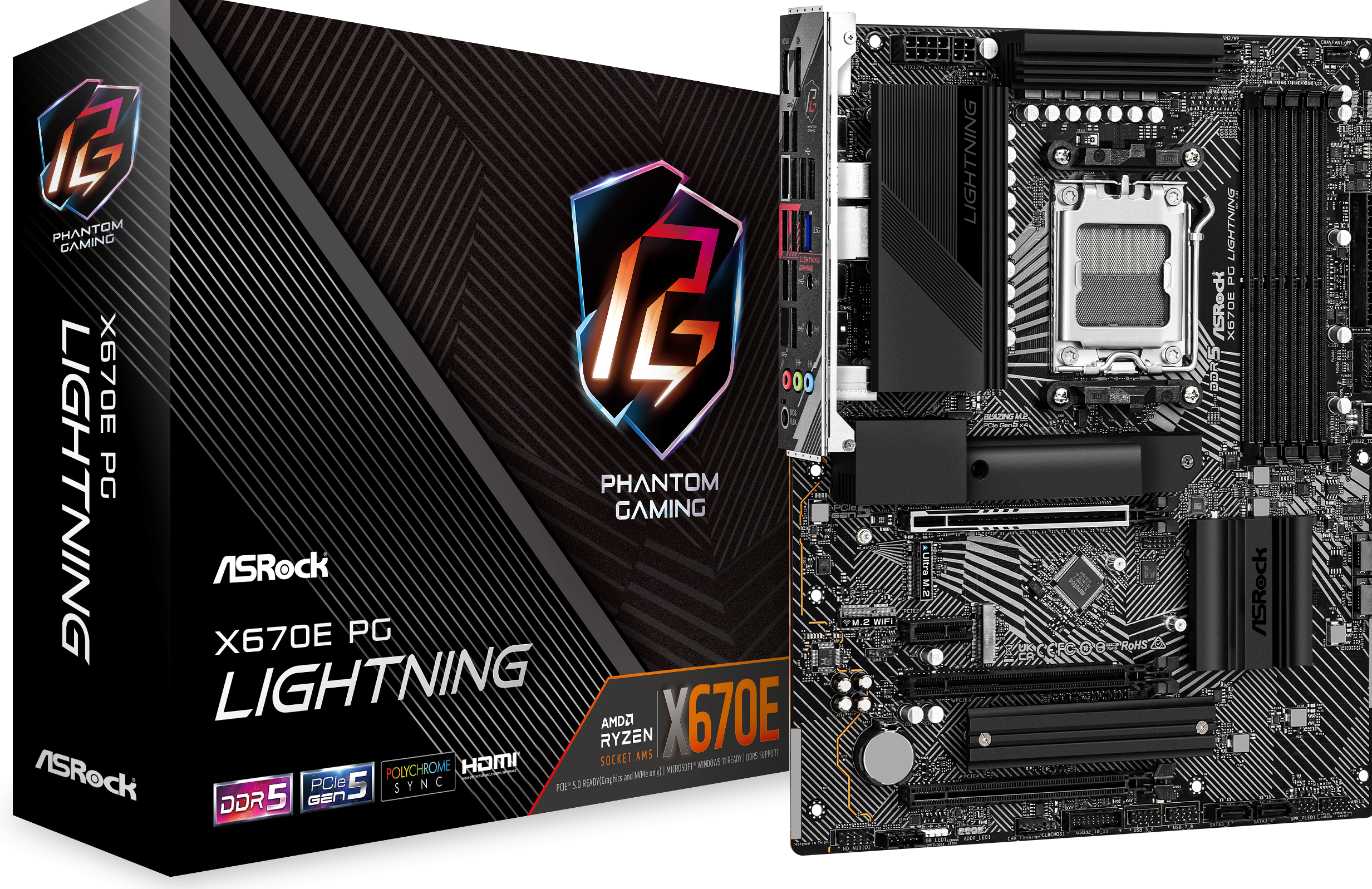 ASROCk X670E PG Lightning - Moederbord