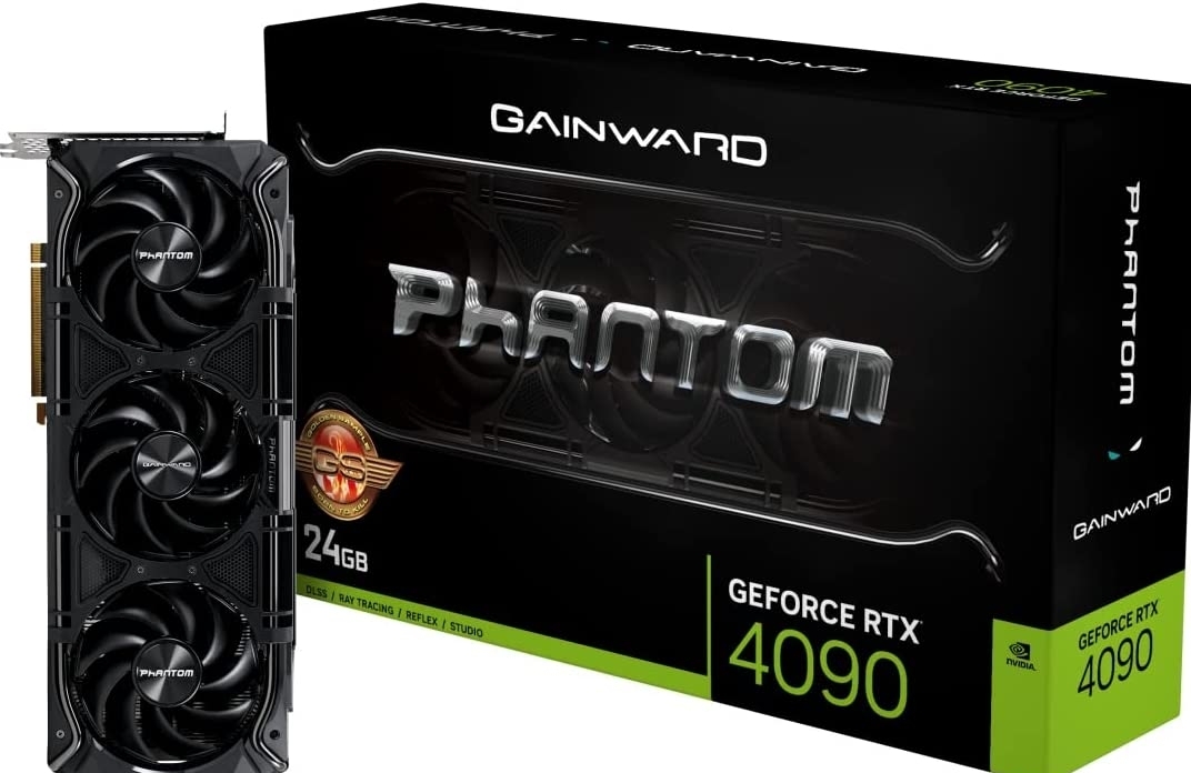 Gainward GeForce RTX 4090 Phantom GS - Videokaart - 24GB GDDR6X - PCIe 4.0 - 1x HDMI - 3x DisplayPort