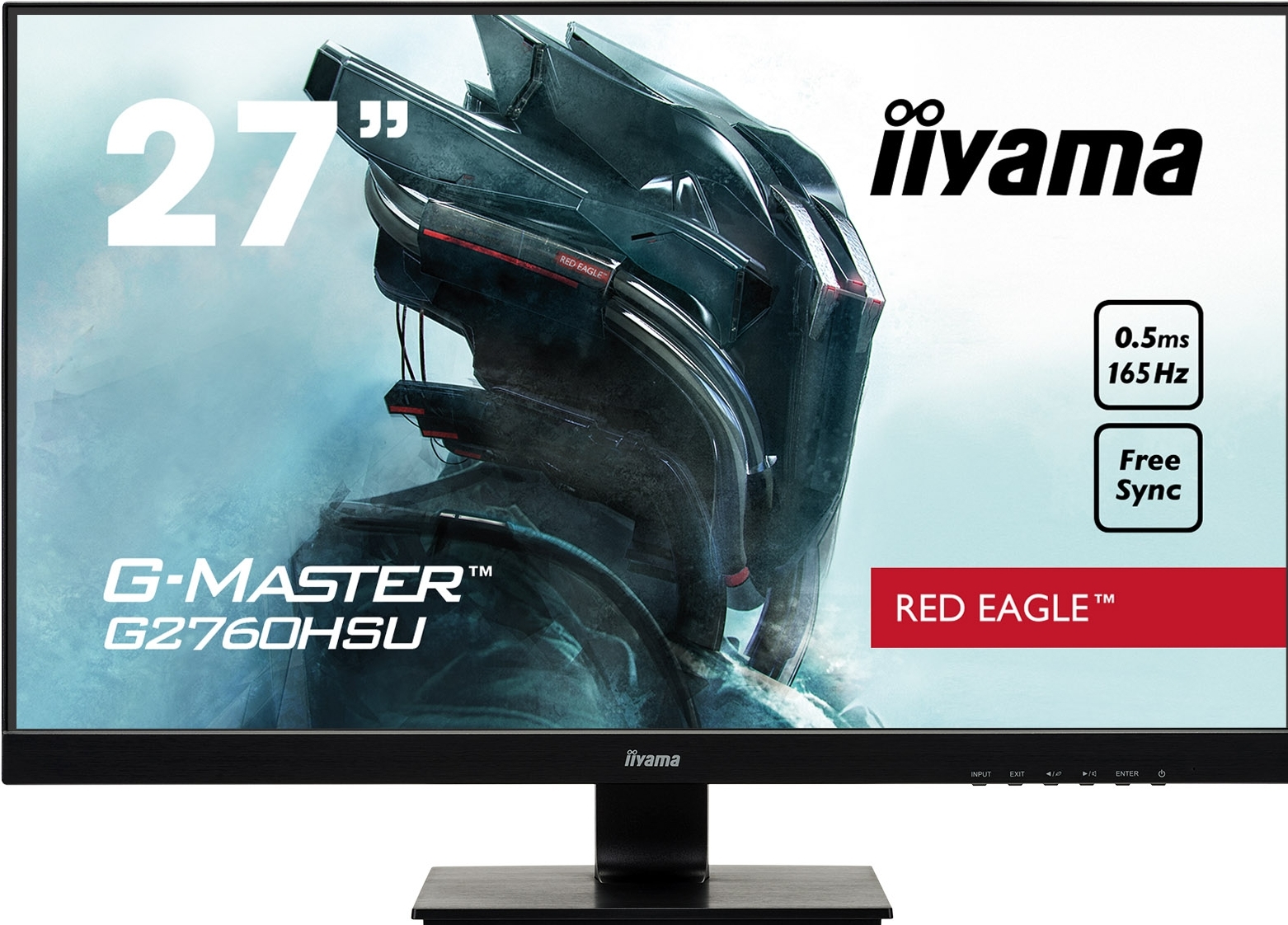 Iiyama Red Eagle G-Master G2760HSU-B3 - LED-monitor