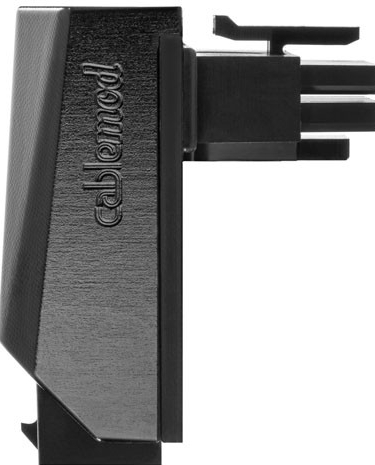 CableMod 12VHPWR Adapter 90 Graden Variant A - Zwart