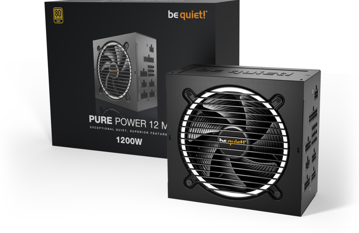 be quiet! PURE POWER 12 M 1200W - Voeding