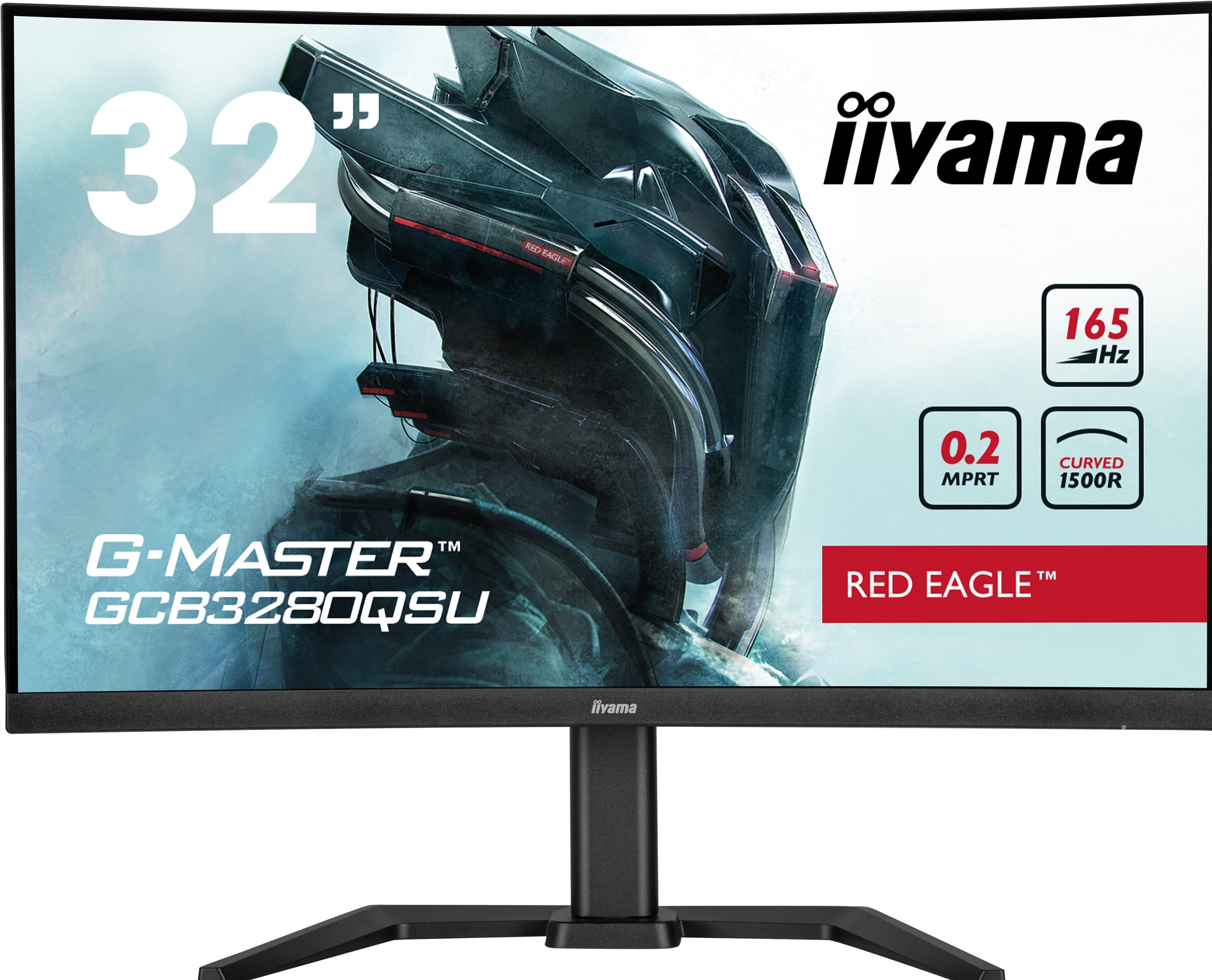 IIyama G-Master Red Eagle GCB3280QSU-B1 - LED-Monitor