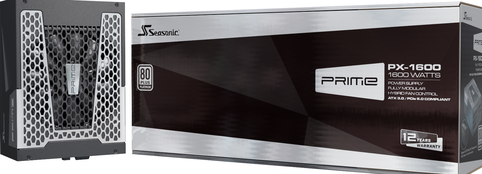 Seasonic Prime PX-1600 ATX 3.0 - Voeding