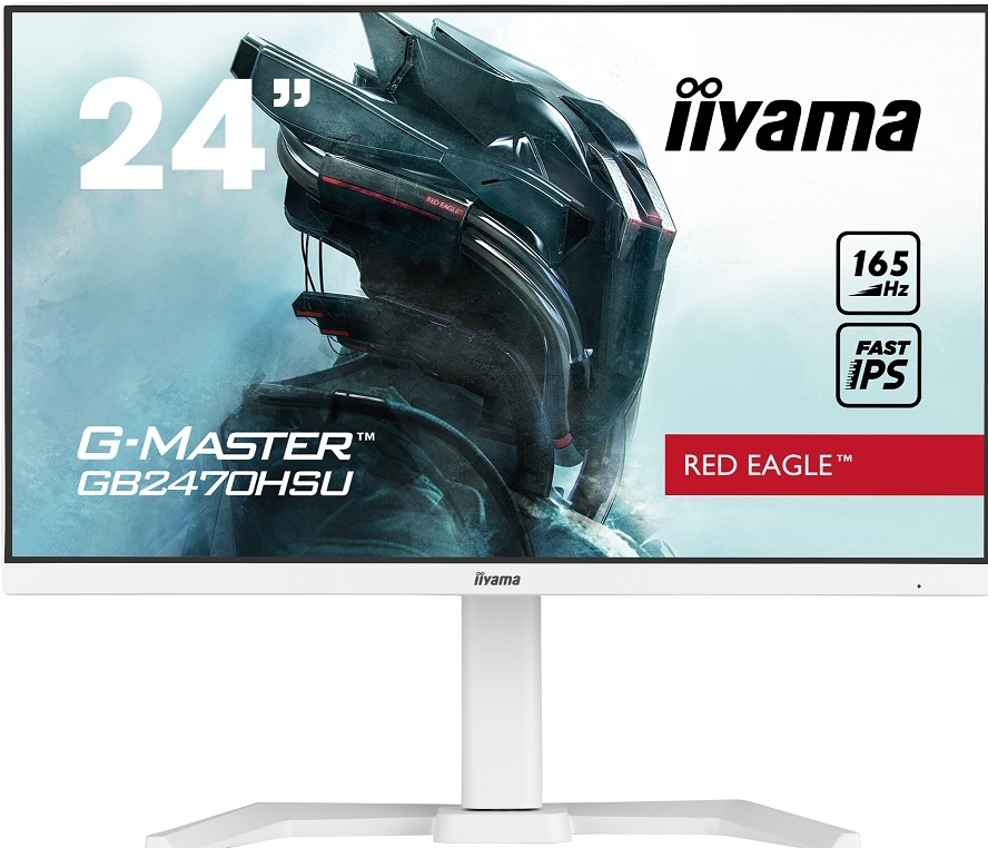 Iiyama Red Eagle G-Master GB2470HSU-W5 - LED-Monitor - 23.8" Fast IPS - 1920 x 1080 Full HD - 165 Hz - 0.8ms - 1100:1 - 250 cd/m² - 1x hdmi - 1x Displayport - 2x usb - wit
