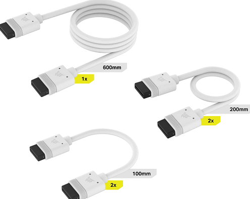 Corsair iCUE LINK Cable Kit - met rechte connectors