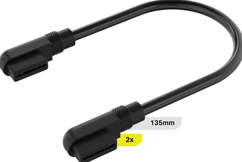 Corsair iCUE LINK Cable - 2 x 135 mm