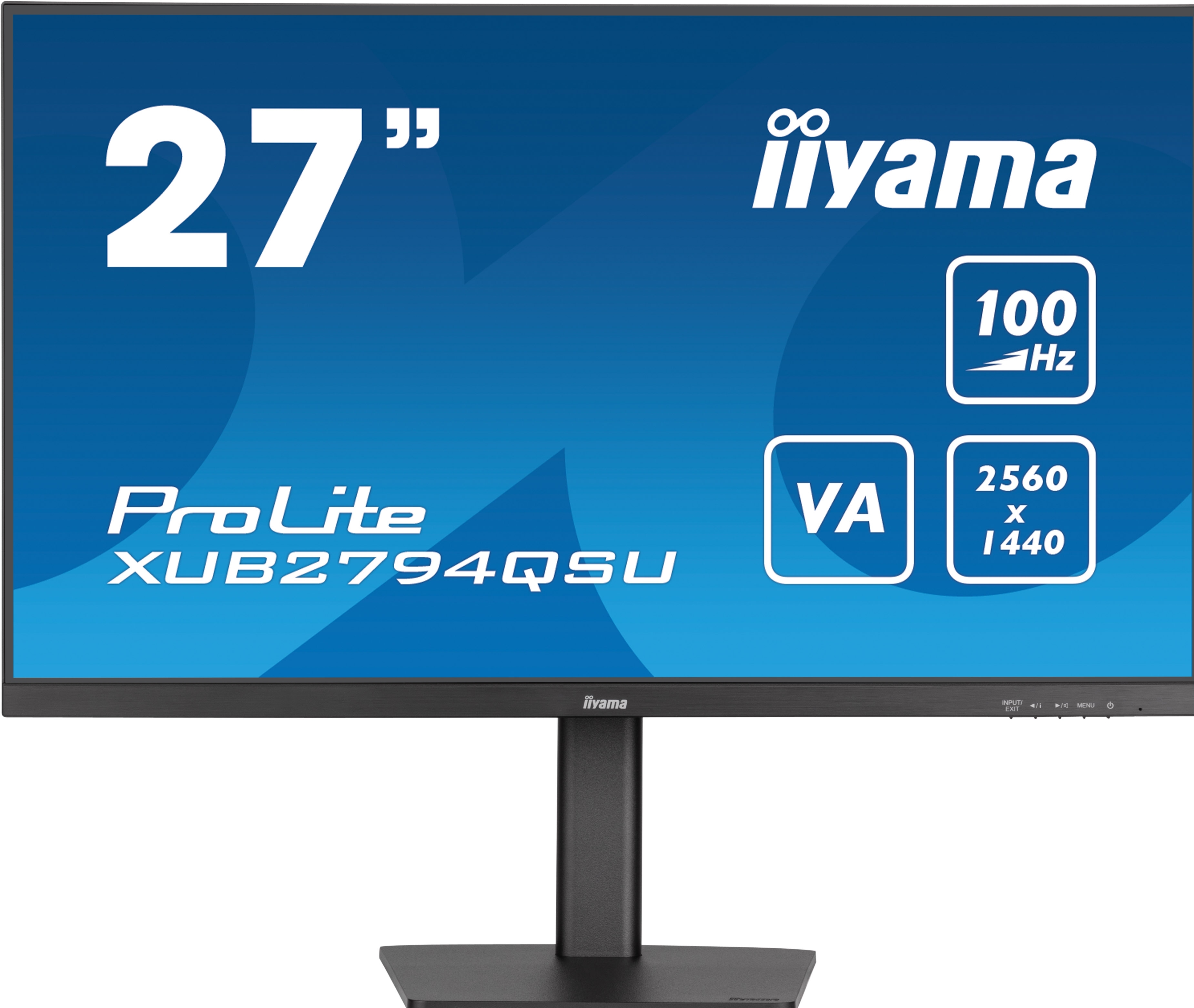 Iiyama XUB2794QSU-B6 - 27 Inch - WQHD Monitor