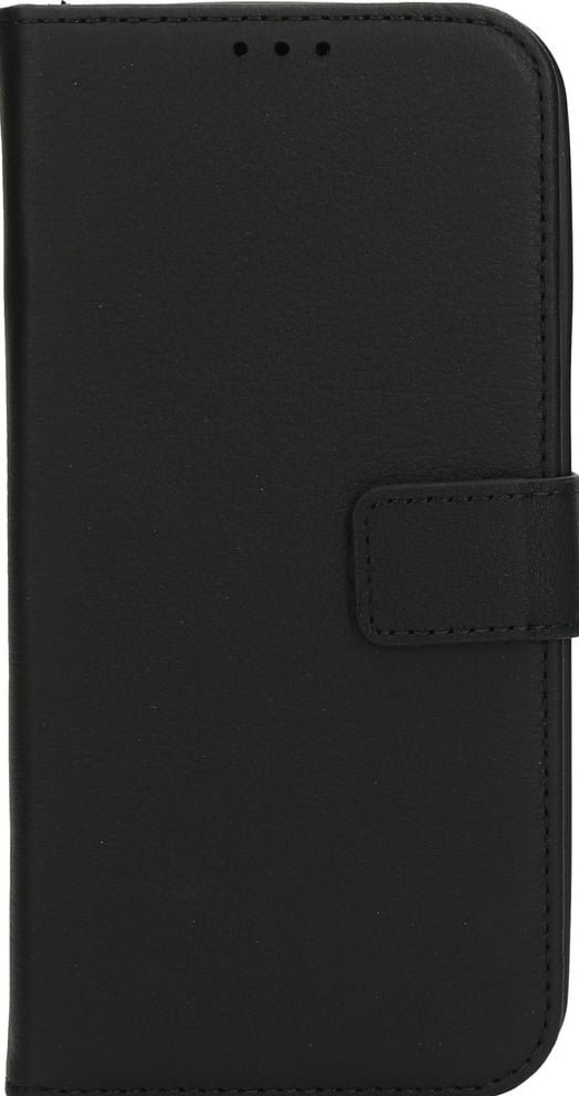 Mobiparts Leder 2-in-1 Wallet Case hoesje - Magneetsluiting - Contactloos betalen - voor Apple iPhone 15 Pro Max - Zwart