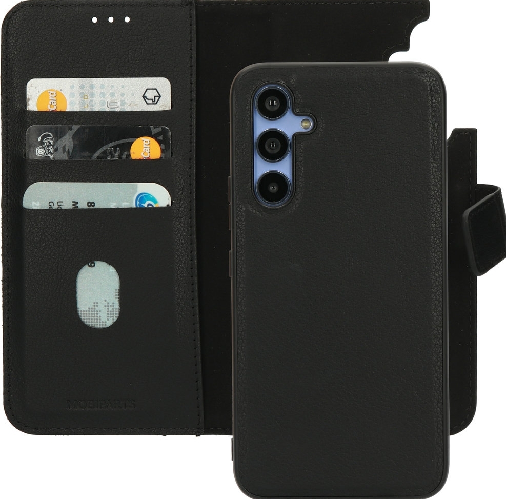 Mobiparts Leather 2 in 1 Wallet Case Samsung Galaxy A54 (2023) Zwart hoesje