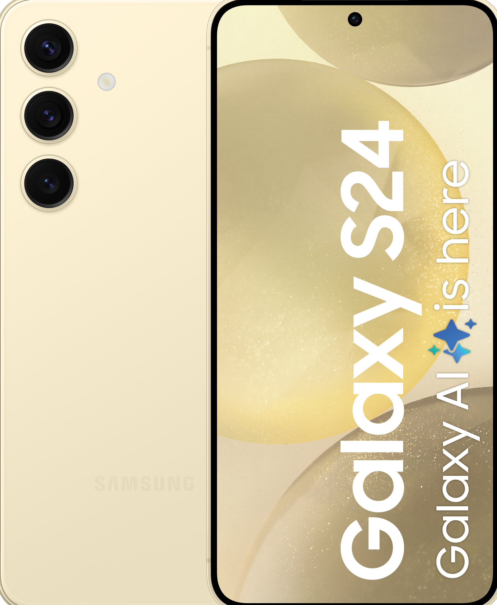 SAMSUNG Galaxy S24 5G - 128 GB Amber Geel