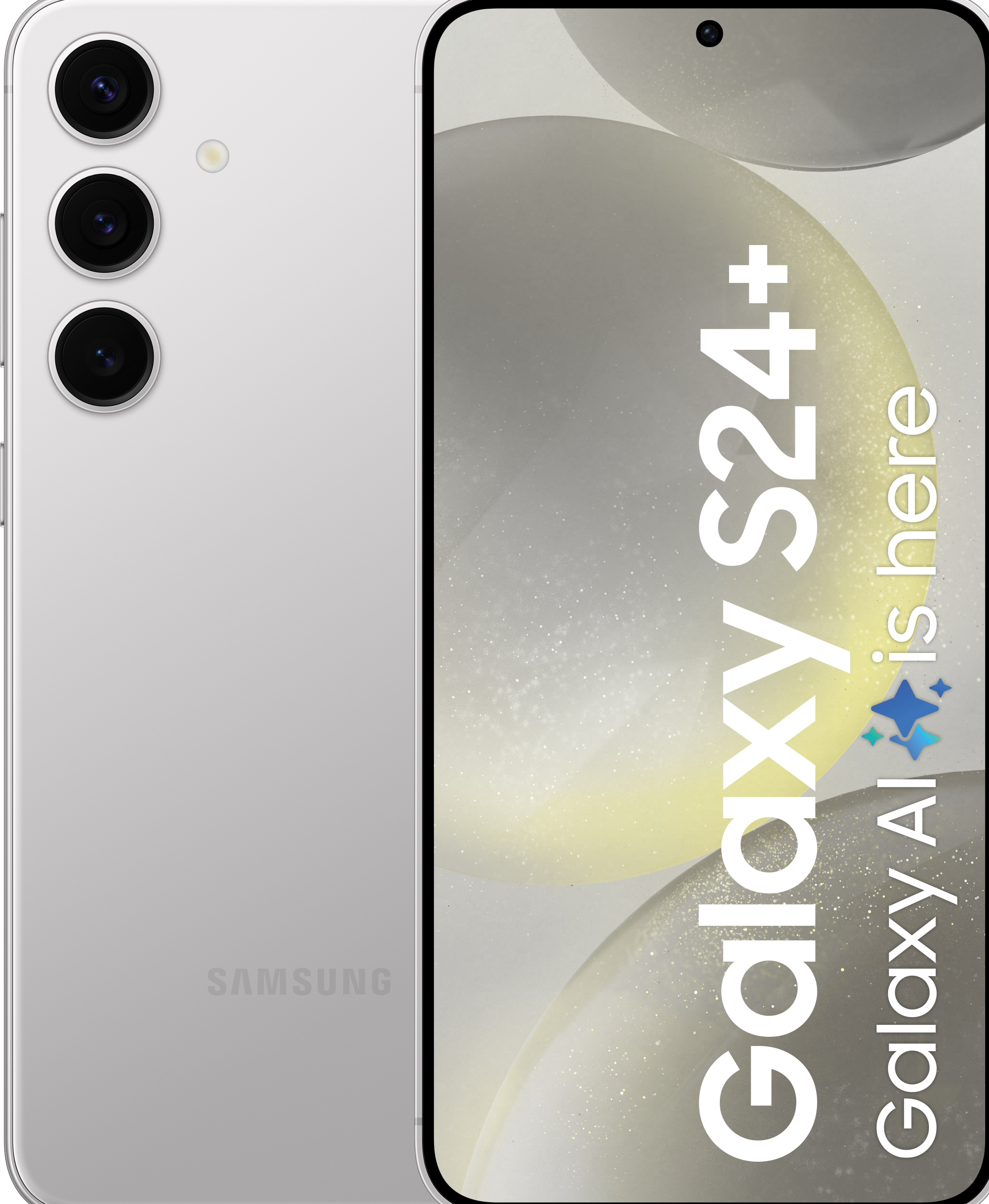 SAMSUNG Galaxy S24 Plus 5G - 256 GB Marmer Grijs