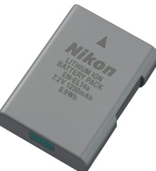 Nikon EN EL14a - Batterij voor camera Li-Ion 1230 mAh