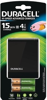 Duracell 1hr Speedy Charger CEF27-UK - Batterijlader