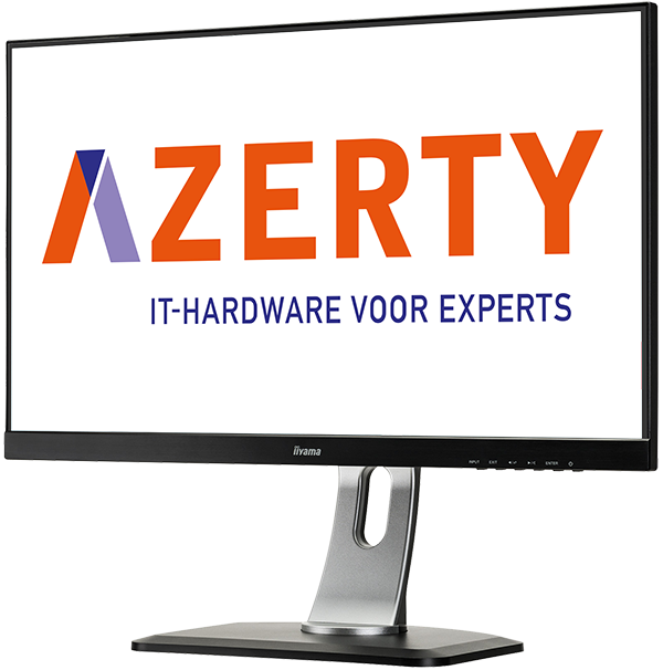 Monitor met Azerty logo