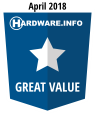 HWI Great Value Award - April 2018
