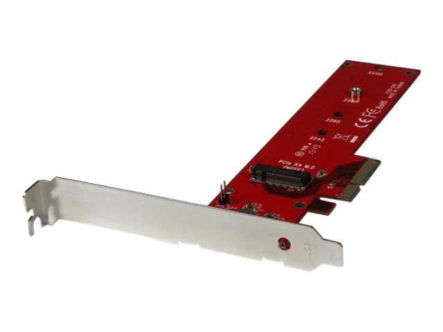 .com PEX4M2E1 - Interface-adapter - M.2 - Expansion Slot to M.2 - M.2 Card - PCIe x4 - rood