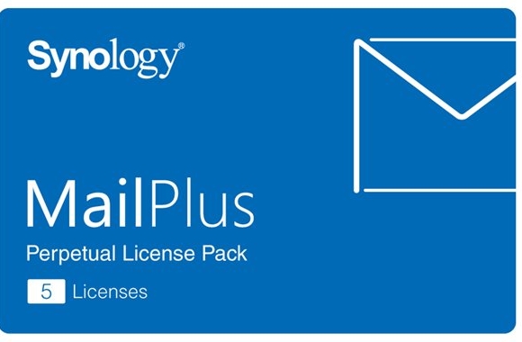 SYNOLOGY MailPlus License Pack - Licentie - 5 e-mailaccounts