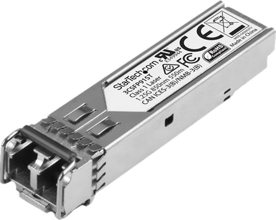 .com HP 3CSFP91 compatibel SFP - Gigabit glasvezel 1000Base-SX SFP ontvanger module - MM LC - 550m - 850nm - SFP (mini-GBIC) transceivermodule (gelijk aan: HP 3CSFP91) - GigE