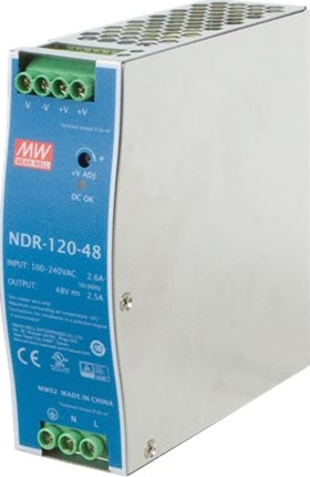 MEAN WELL NDR-120-48 - Voeding (monteerbaar op DIN-rails)