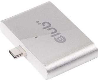 Club 3D SenseVision CSV-1590 - Kaartlezer (SD, microSD) - USB-C