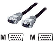 EQUIP High Quality 3 +7 - VGA-kabel - HD-15 (VGA) (M) naar HD-15
