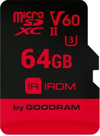 GOODRAM IRDM - Flashgeheugenkaart (microSDXC-naar-SD-adapter