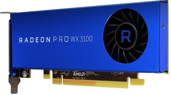 AMD Radeon Pro WX 3100 - Grafische kaart - Radeon Pro WX 3100 - 4 GB