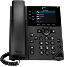 POLY VVX 350 Business IP Phone - VoIP-telefoon - 3-weg geschikt voor