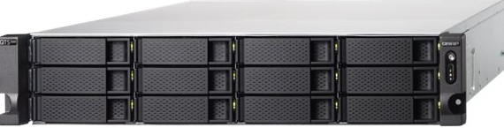 QNAP TS-h1277XU-RP - NAS-server - 12 bays - rack-uitvoering - SATA