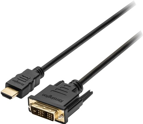 Kensington Adapterkabel HDMI(M) auf DVI-D(M), passiv, 1,80m
