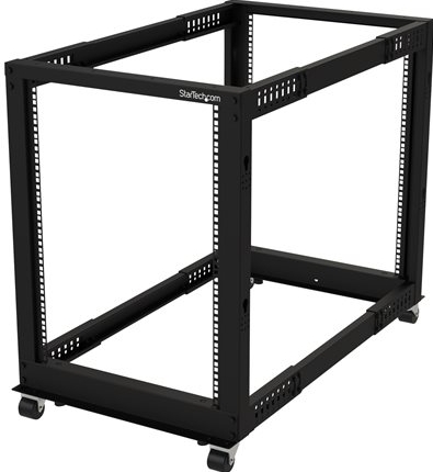 STARTECH .com 19" 15U open frame rack - 4 stijlen - 22-40"