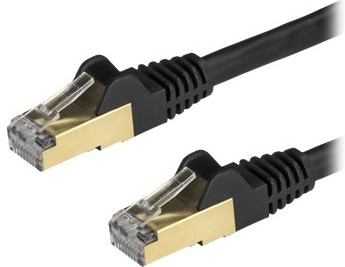 STARTECH .com 7.5m CAT6A Ethernet Cable, 10 Gigabit Shielded