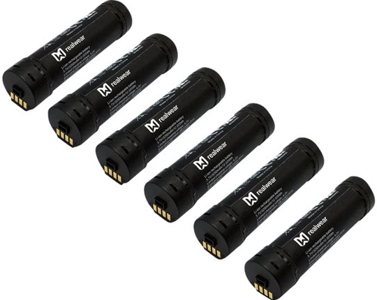 REALWEAR Batterij 6 x - Li-Ion - 3250 mAh - 12.025 Wu