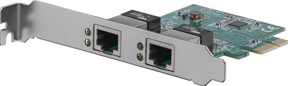 .com Dual Port Gigabit PCI Express Server Network Adapter Card - 1 Gbps PCIe NIC - Dual Port Server Adapter - 2 Port Ethernet Card (ST1000SPEXD4) - Netwerkadapter - PCIe laag profi