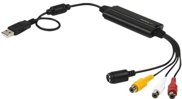 STARTECH .com USB Video Capture Adapter Cable, S-Video/Composite to