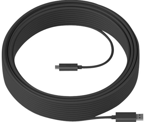 LOGITECH USB-kabel - USB type A (M) naar USB-C (M) - USB 3.1 - 25 m