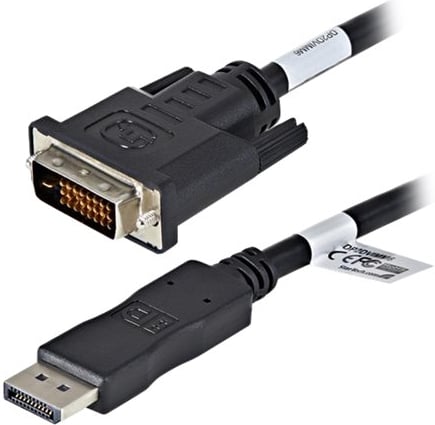 StarTech.com 10-Pack 6ft DisplayPort to DVI Cable, DisplayPort 1.2 to